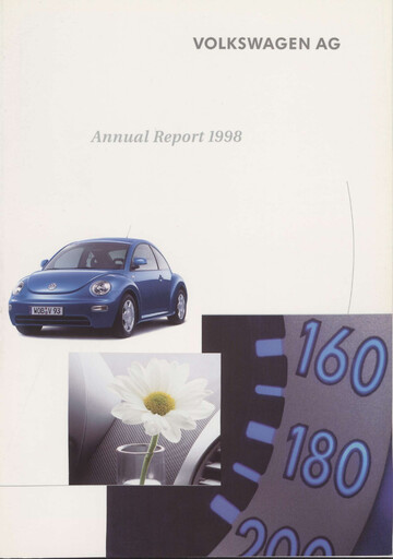 Thumbnail Volkswagen Annual Report 1998