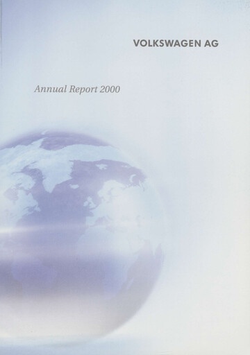 Thumbnail Volkswagen Annual Report 2000