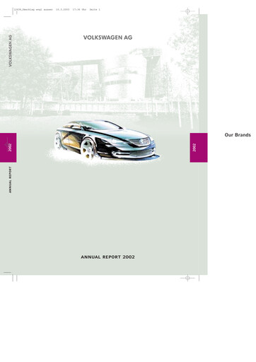 Thumbnail Volkswagen Annual Report 2002