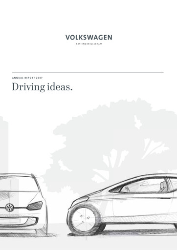 Thumbnail Volkswagen Annual Report 2007