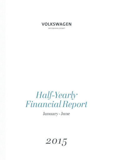 Vorschaubild Volkswagen Halbjahresbericht 2015-h1