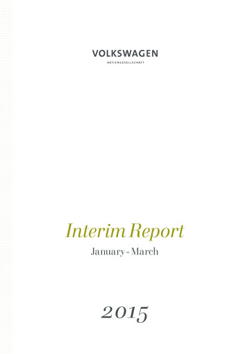 Thumbnail Volkswagen Quarterly Report 2015-q1