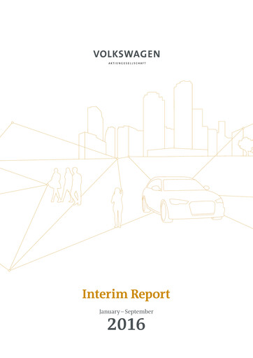 Thumbnail Volkswagen Quarterly Report 2016-q3