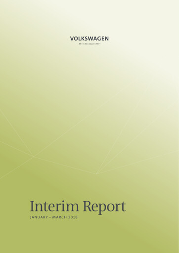 Thumbnail Volkswagen Quarterly Report 2018-q1