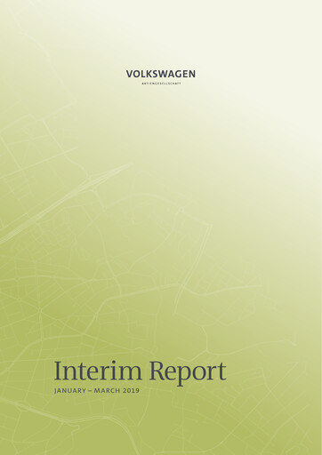 Thumbnail Volkswagen Quarterly Report 2019-q1