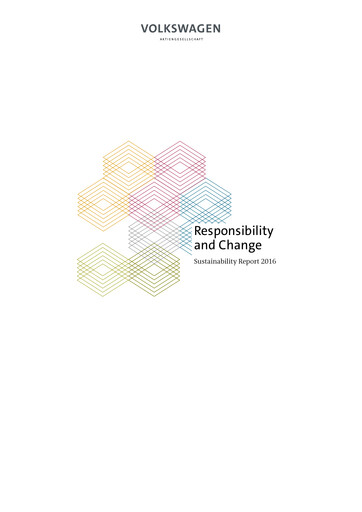 Thumbnail Volkswagen Sustainability Report 2016
