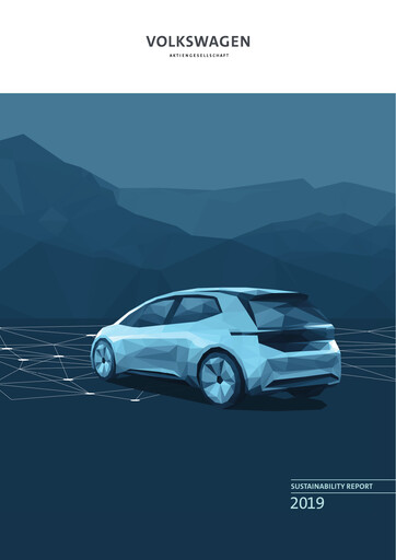 Thumbnail Volkswagen Sustainability Report 2019
