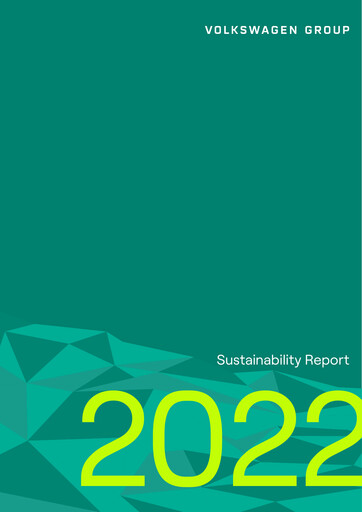 Thumbnail Volkswagen Sustainability Report 2022