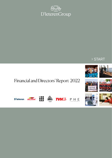 Thumbnail D'Ieteren Group Financial Report 2022