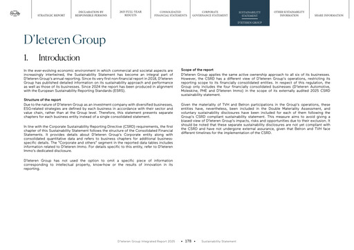 Miniature D'Ieteren Group Rapport de durabilité 2025