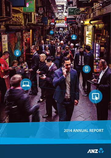 Thumbnail ANZ Bank Annual Report 2014