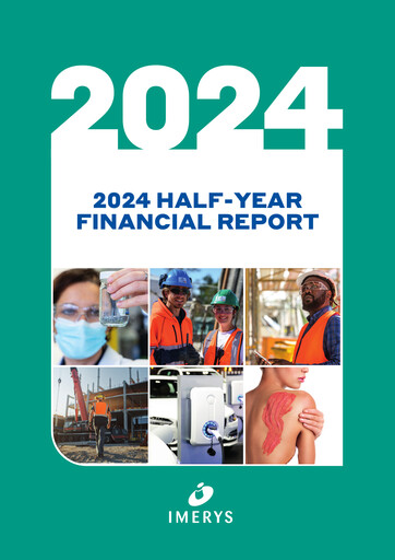 Miniature Imerys Rapport semestriel 2024-h1