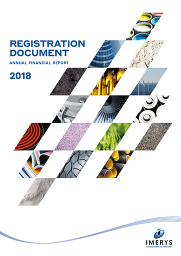 Miniature Imerys Document d'enregistrement universel 2018