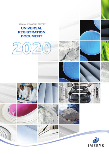 Miniature Imerys Document d'enregistrement universel 2020
