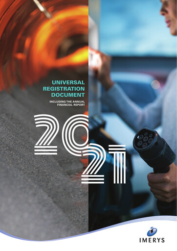 Miniature Imerys Document d'enregistrement universel 2021