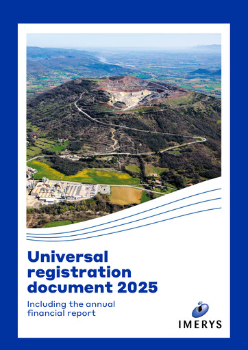 Miniature Imerys Document d'enregistrement universel 2025