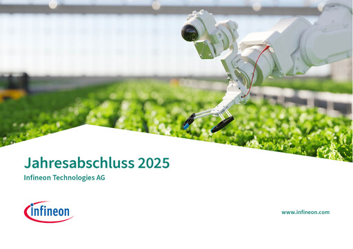 Miniature Infineon Rapport annuel 2025