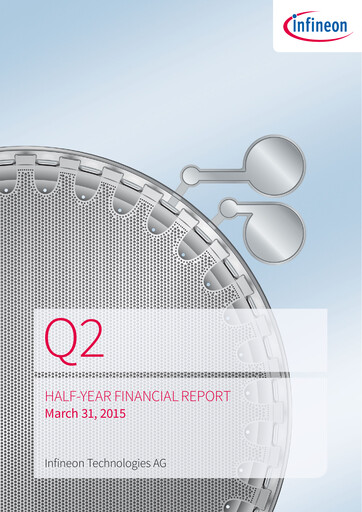 Miniature Infineon Rapport semestriel 2015-h1