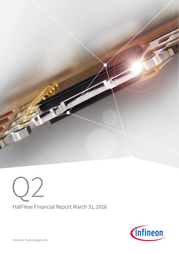 Miniature Infineon Rapport semestriel 2016-h1