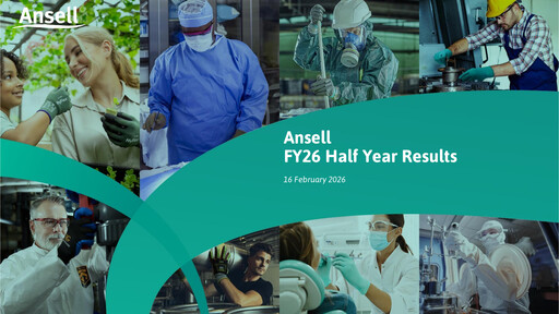 Thumbnail Ansell Half-year Report 2026-h1