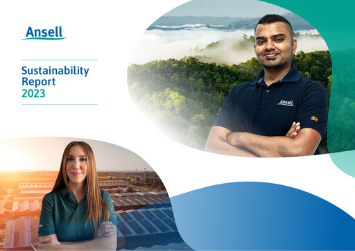 Vorschaubild Ansell Nachhaltigkeitsbericht 2023