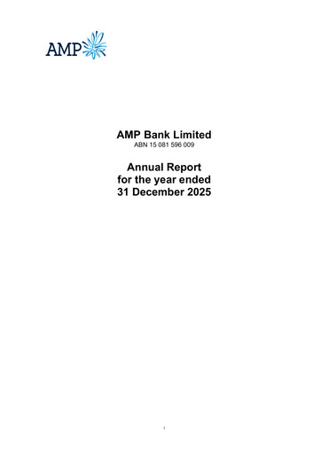 Vorschaubild AMP Limited Finanzbericht 2025