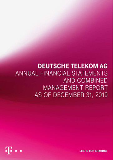 Thumbnail Deutsche Telekom Financial Statement 2019