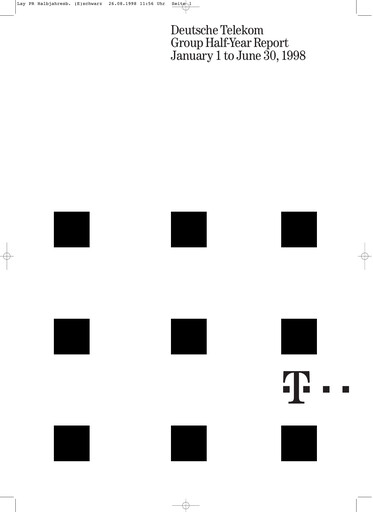 Miniature Deutsche Telekom Rapport semestriel 1998-h1