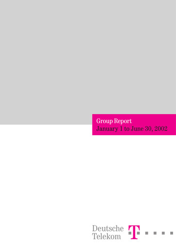 Miniature Deutsche Telekom Rapport semestriel 2002-h1