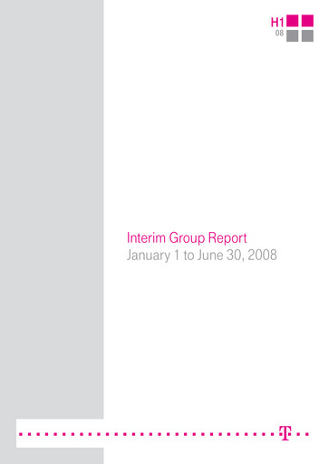 Miniature Deutsche Telekom Rapport semestriel 2008-h1