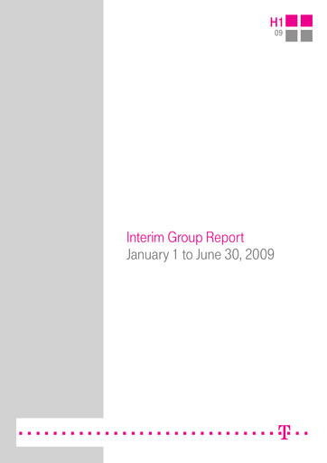 Miniature Deutsche Telekom Rapport semestriel 2009-h1