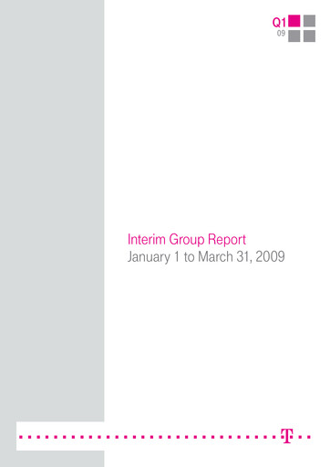 Miniature Deutsche Telekom Rapport trimestriel 2009-q1