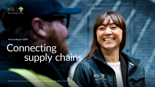 Thumbnail NTG Nordic Transport Group A/S Annual Report 2024