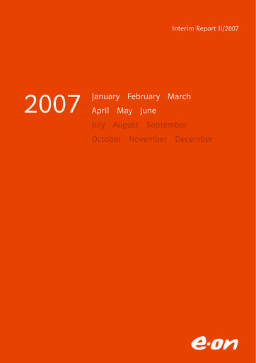 Vorschaubild E.ON Halbjahresbericht 2007-h1