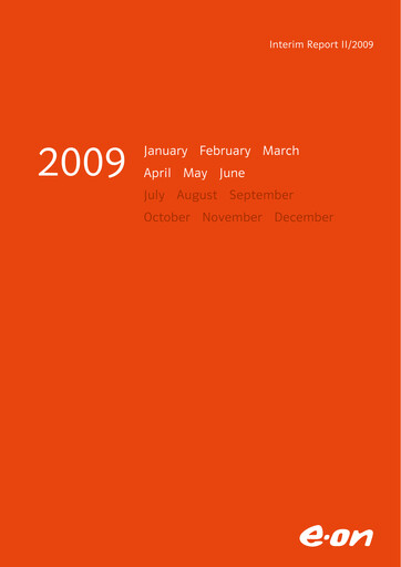 Vorschaubild E.ON Halbjahresbericht 2009-h1