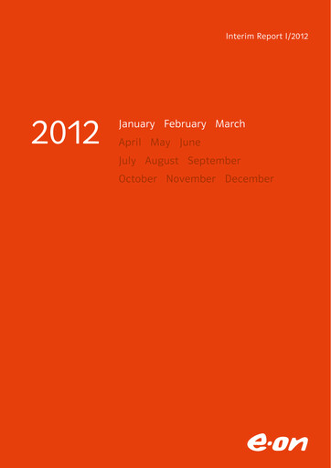 Miniature E.ON Rapport trimestriel 2012-q1