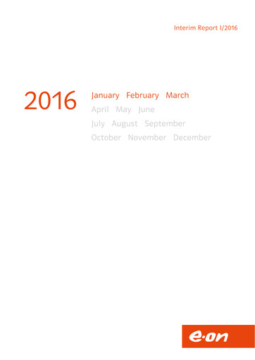 Miniature E.ON Rapport trimestriel 2016-q1