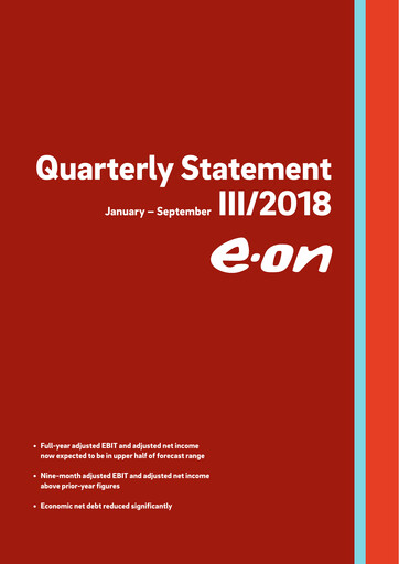 Miniature E.ON Rapport trimestriel 2018-q3