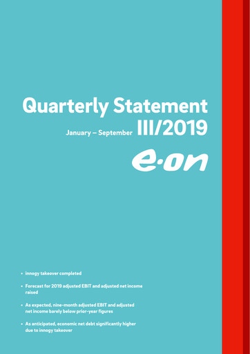 Miniature E.ON Rapport trimestriel 2019-q3