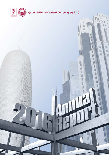 Thumbnail Qatar National Cement Company Annual Report 2016