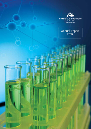 Thumbnail ALS Global Annual Report 2012