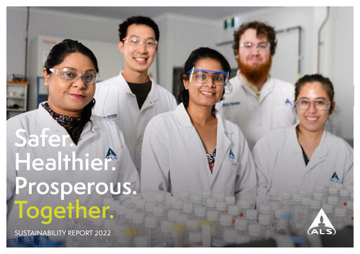 Thumbnail ALS Global Sustainability Report 2022
