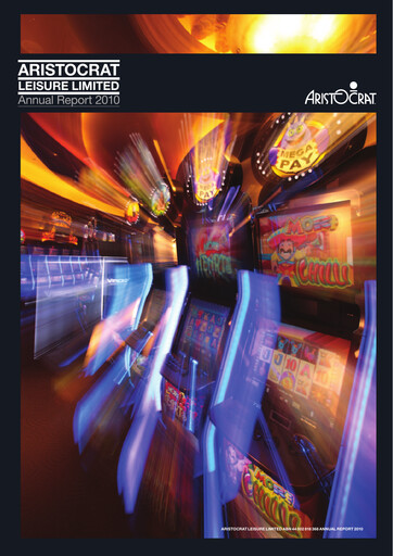 Thumbnail Aristocrat Annual Report 2010