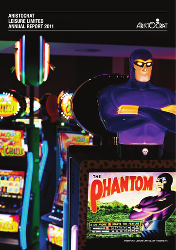 Thumbnail Aristocrat Annual Report 2011