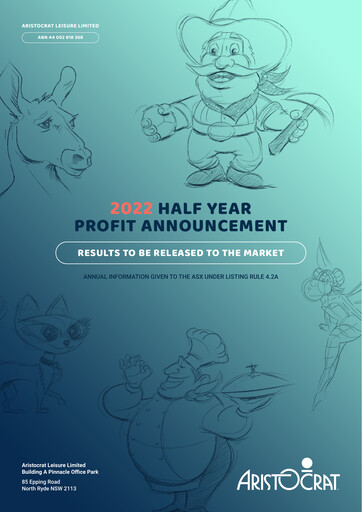 Thumbnail Aristocrat Half-year Report 2022-h1