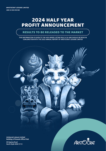 Thumbnail Aristocrat Half-year Report 2024-h1