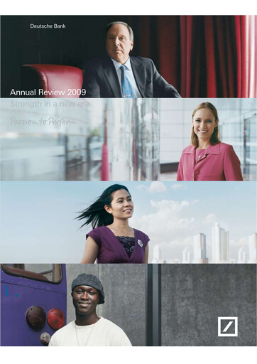 Thumbnail Deutsche Bank Annual Report 2009