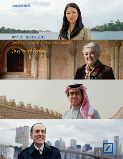 Thumbnail Deutsche Bank Annual Report 2011