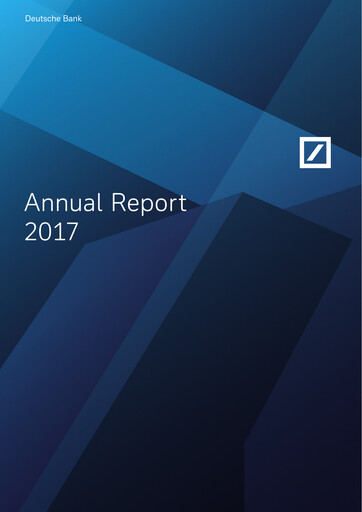 Thumbnail Deutsche Bank Annual Report 2017