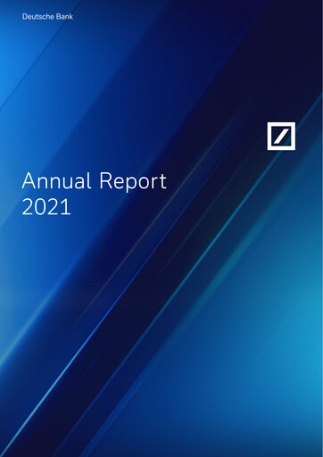 Thumbnail Deutsche Bank Annual Report 2021